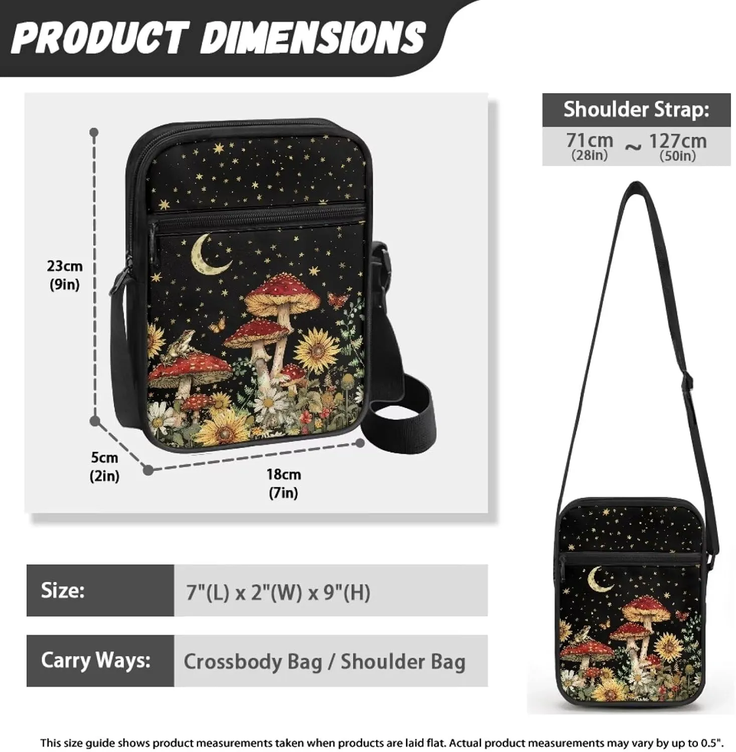 Mini Crossbody Bags Small Shoulder Messenger Bag Purse Cellphone Pouch for Men Women Kids