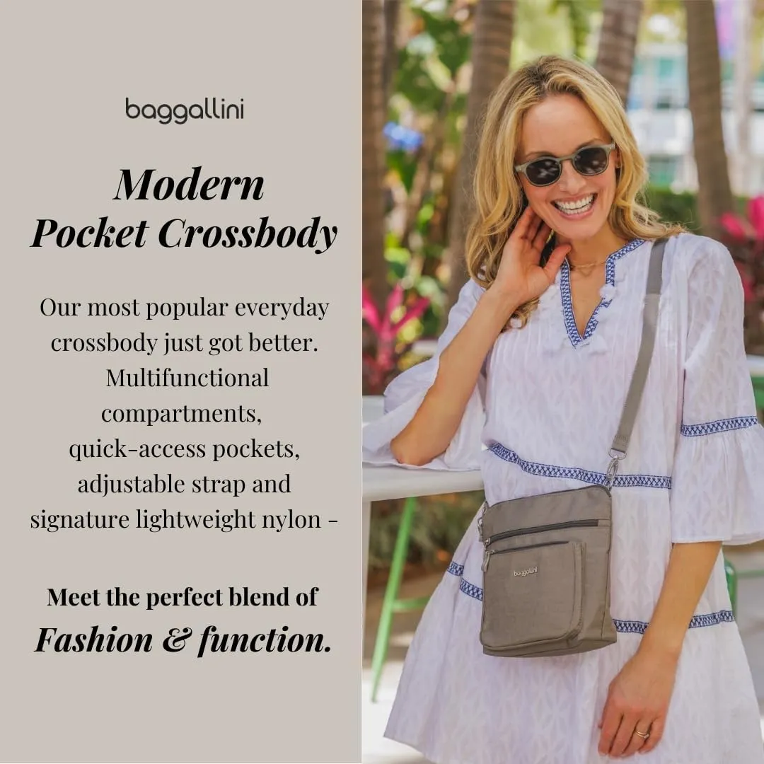 Modern Pocket Crossbody Bag for Women