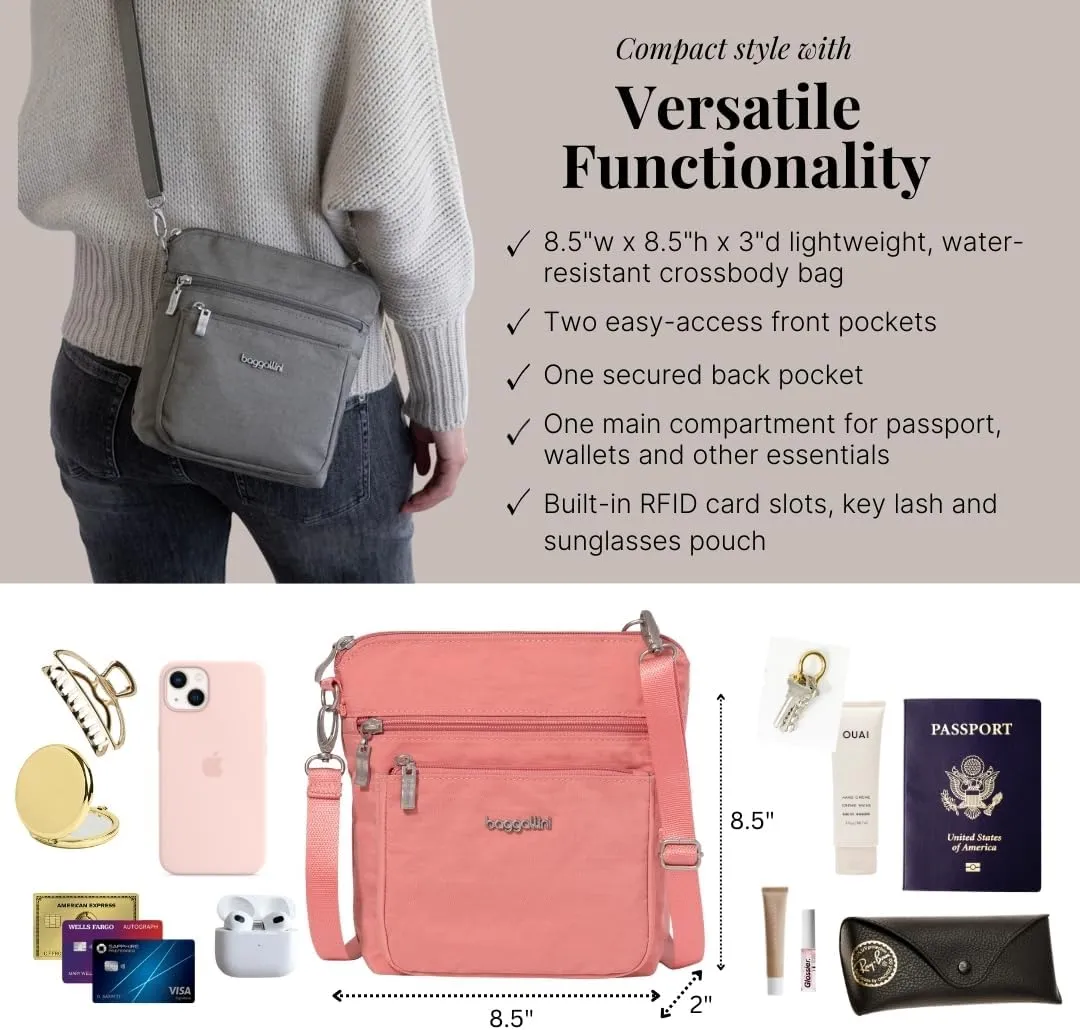 Modern Pocket Crossbody Bag for Women