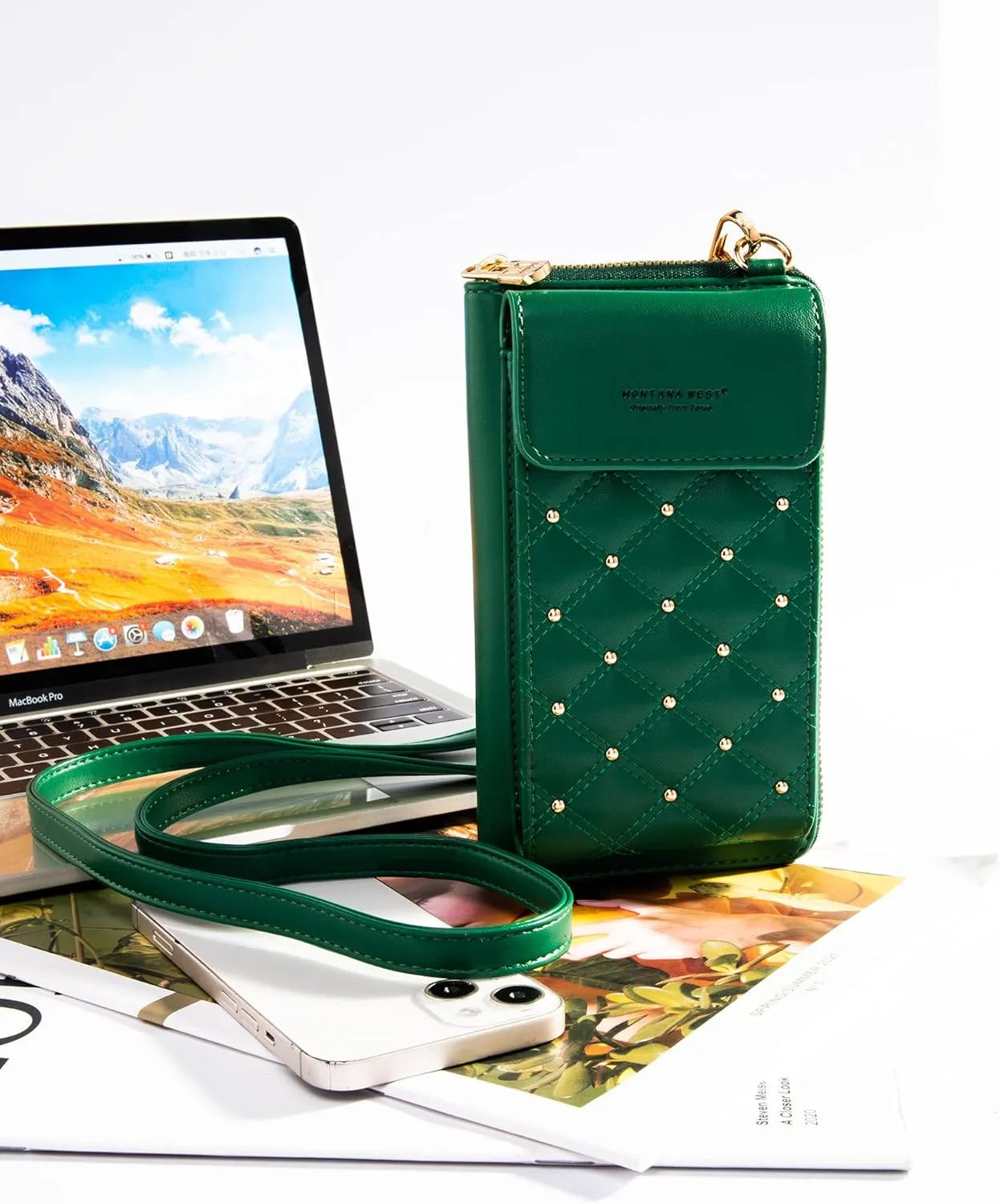 Montana West Small Crossbody Cell Phone Purse for Women RFID Blocking Cellphone Wallet