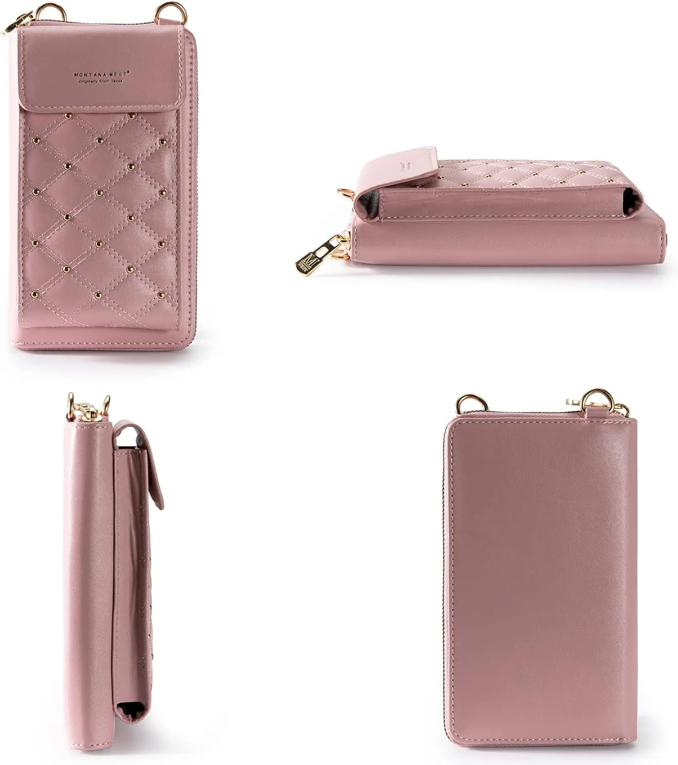 Montana West Small Crossbody Cell Phone Purse for Women RFID Blocking Cellphone Wallet