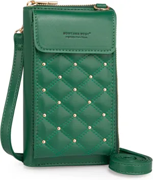 Montana West Small Crossbody Cell Phone Purse for Women RFID Blocking Cellphone Wallet