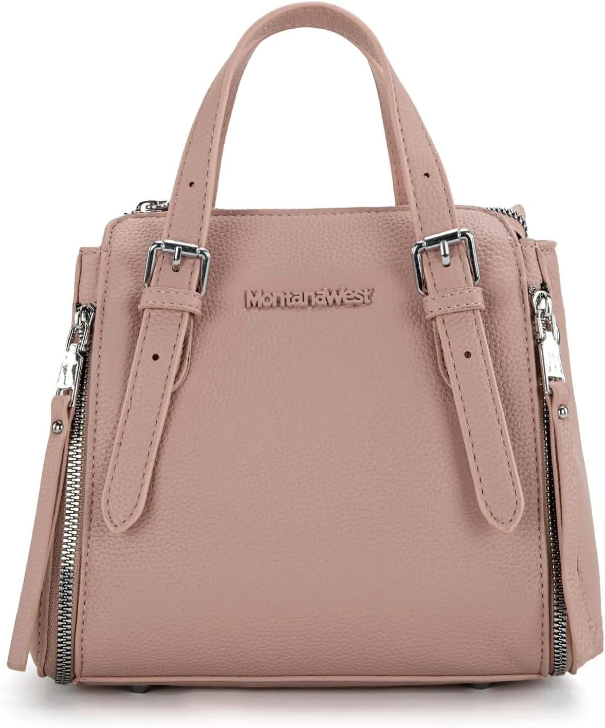 Montana West Small Satchel Purses and Handbags for Women Top-handle Crossbody Bag with Detachable Straps