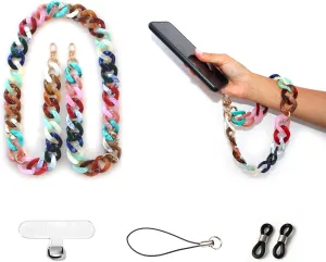 Multifunctional Acrylic Charm - Chain Crossbody, Phone Wrist Strap, Phone Lanyard, Crossbody Phone Strap, Bag Charms