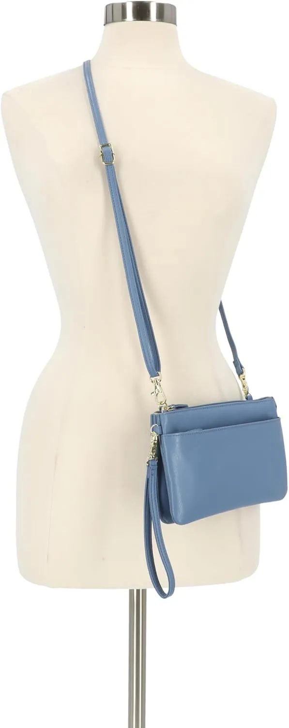 Mundi Brady RFID Wallet Purse Cell Phone Crossbody Bag For Women