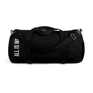 My BRUCE Wellness Black Duffel Bag