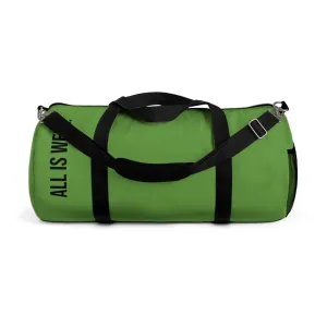 My BRUCE Wellness Green Duffel Bag