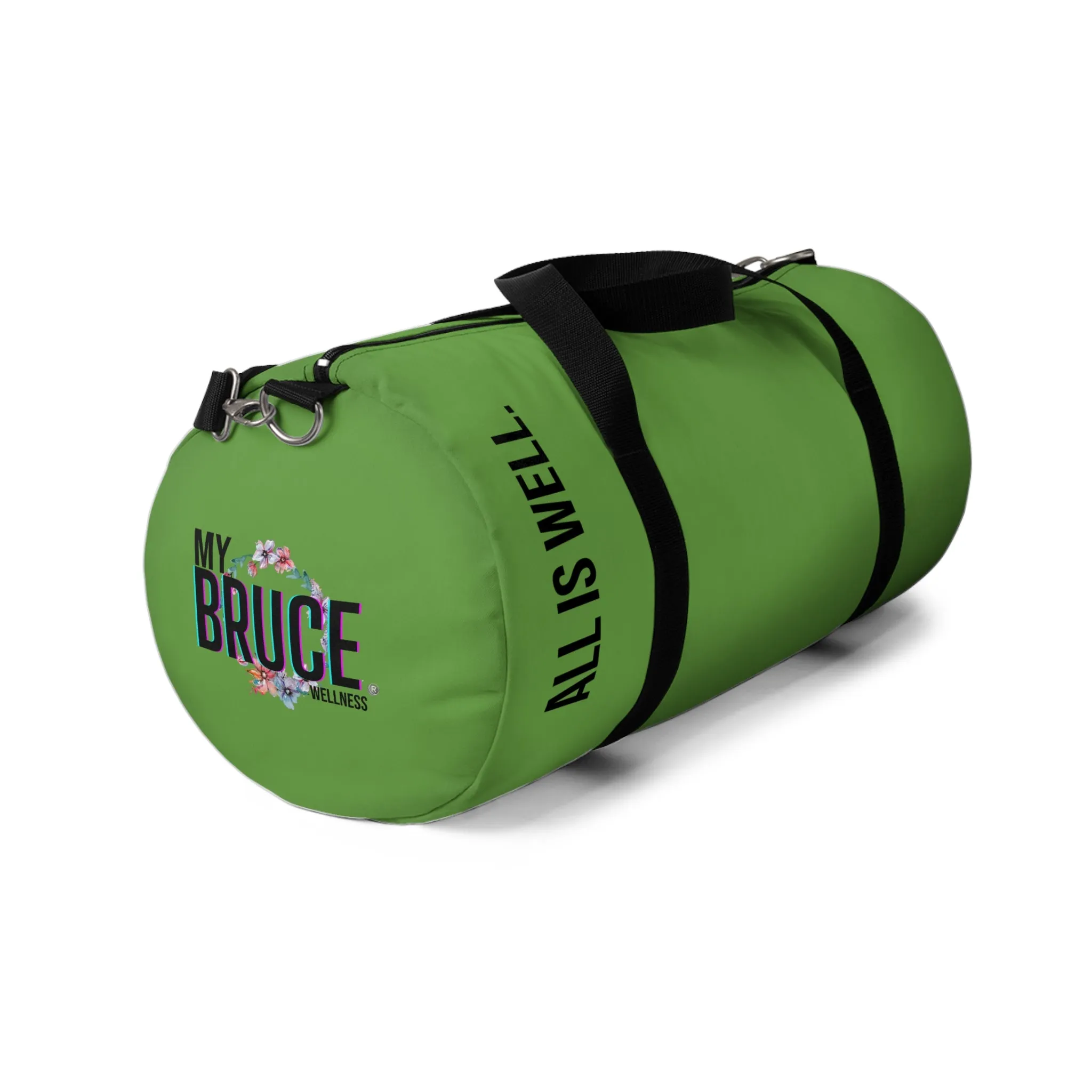 My BRUCE Wellness Green Duffel Bag