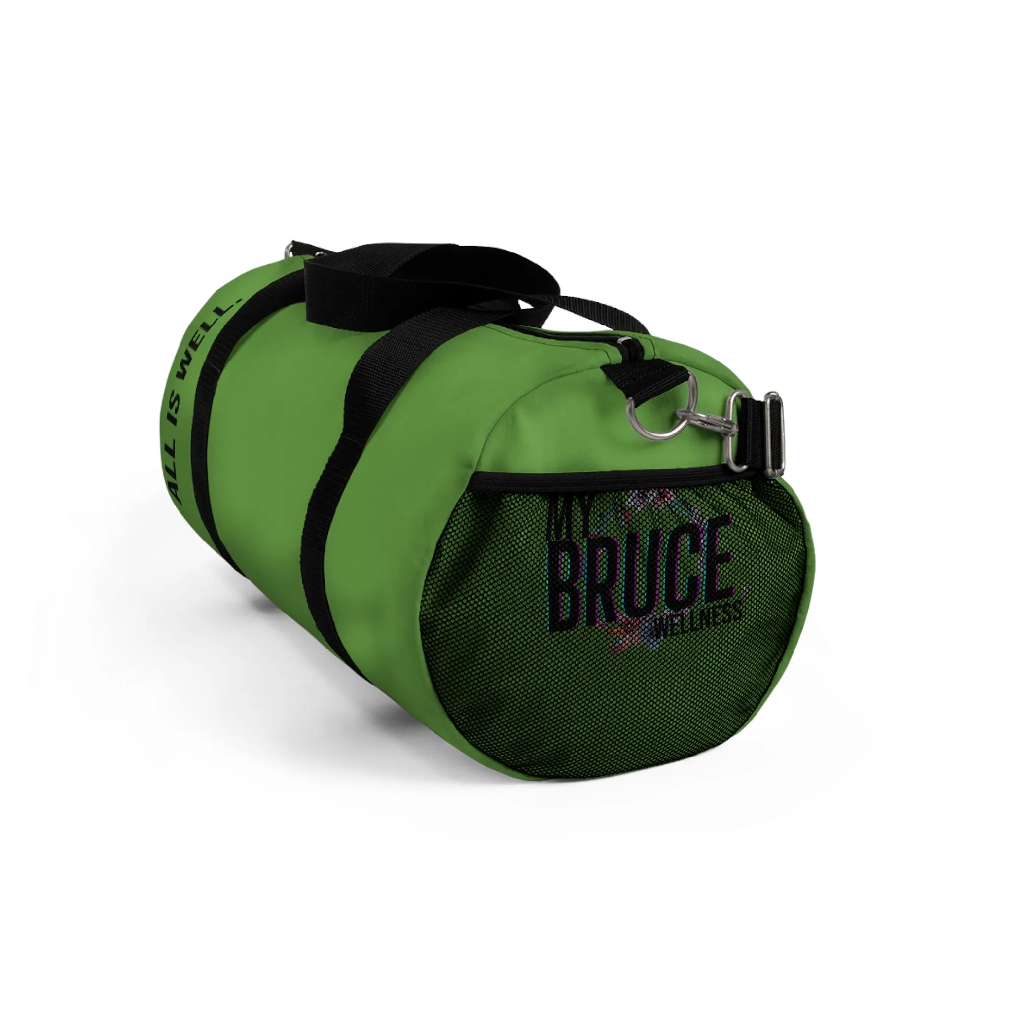 My BRUCE Wellness Green Duffel Bag