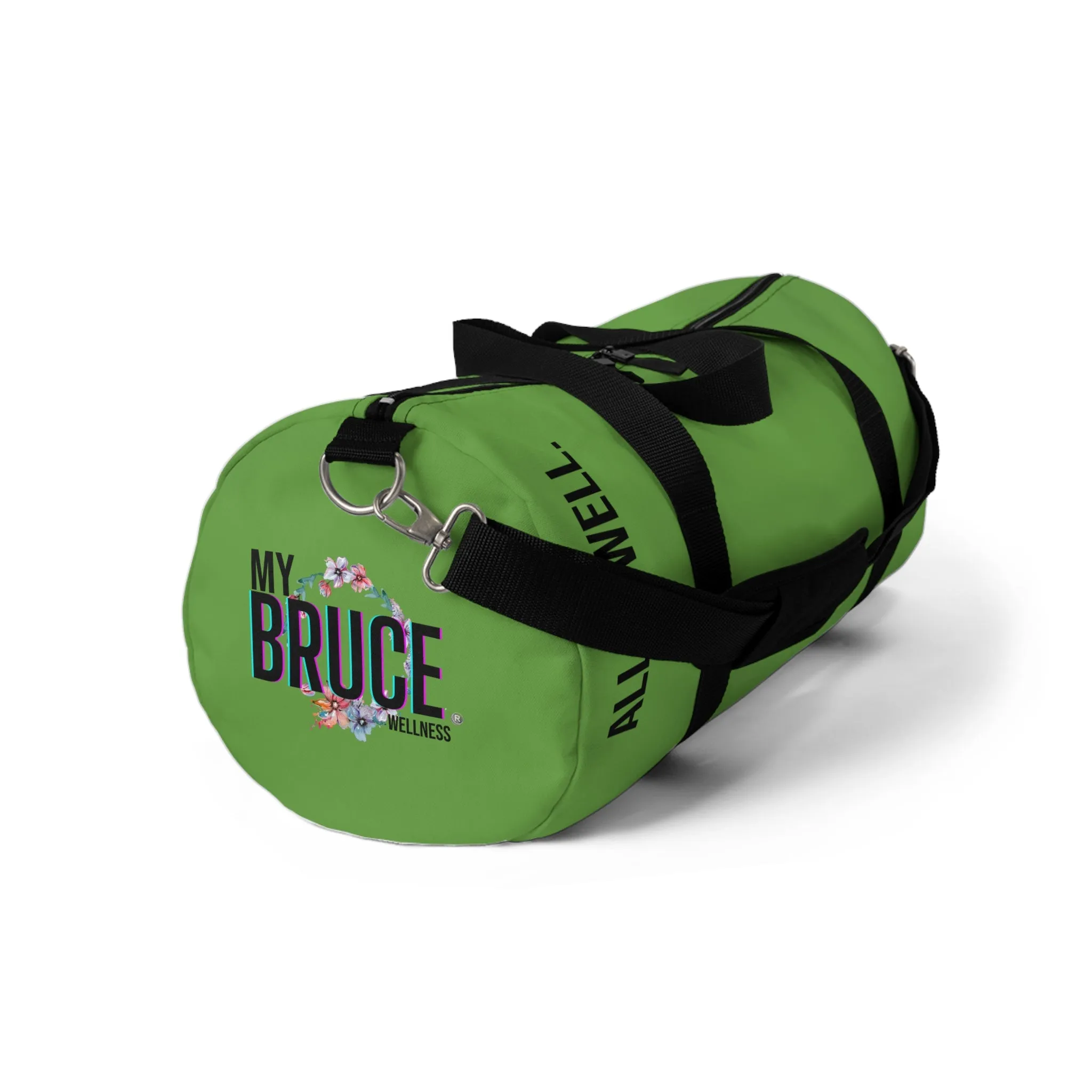My BRUCE Wellness Green Duffel Bag