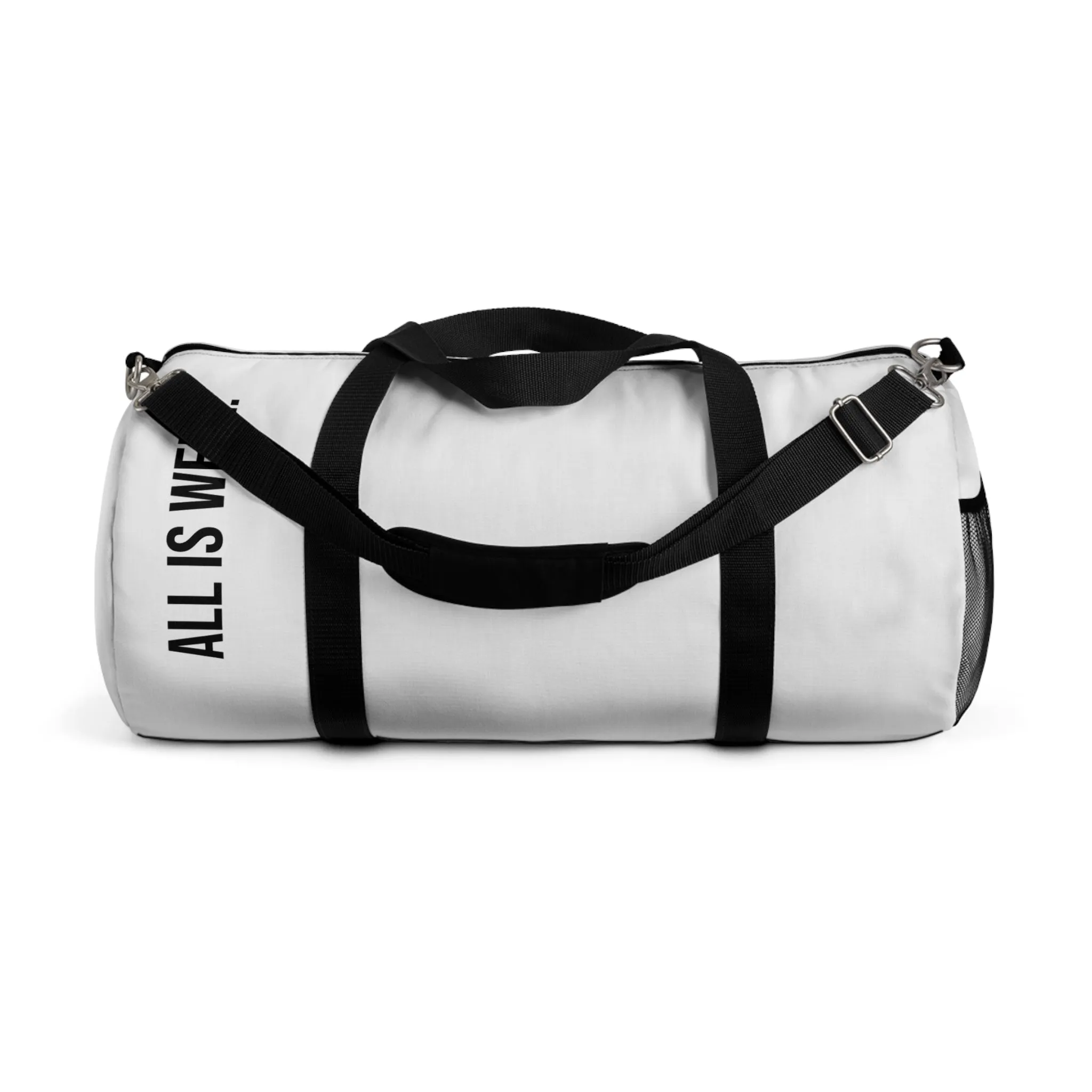 My BRUCE Wellness White Duffel Bag