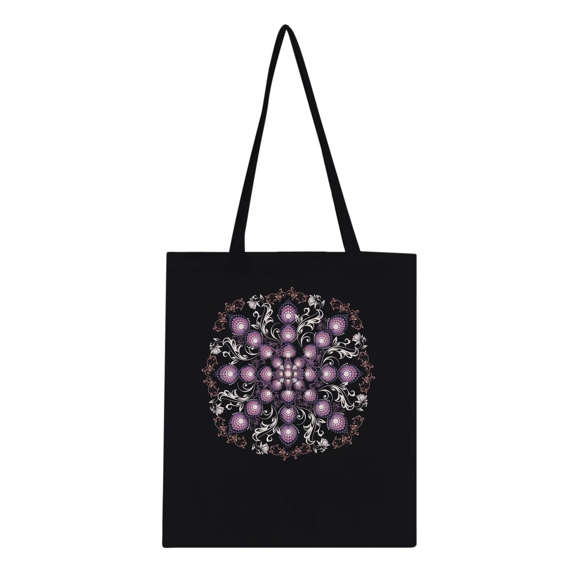 Mystic Echoes Mandala Tote Bag