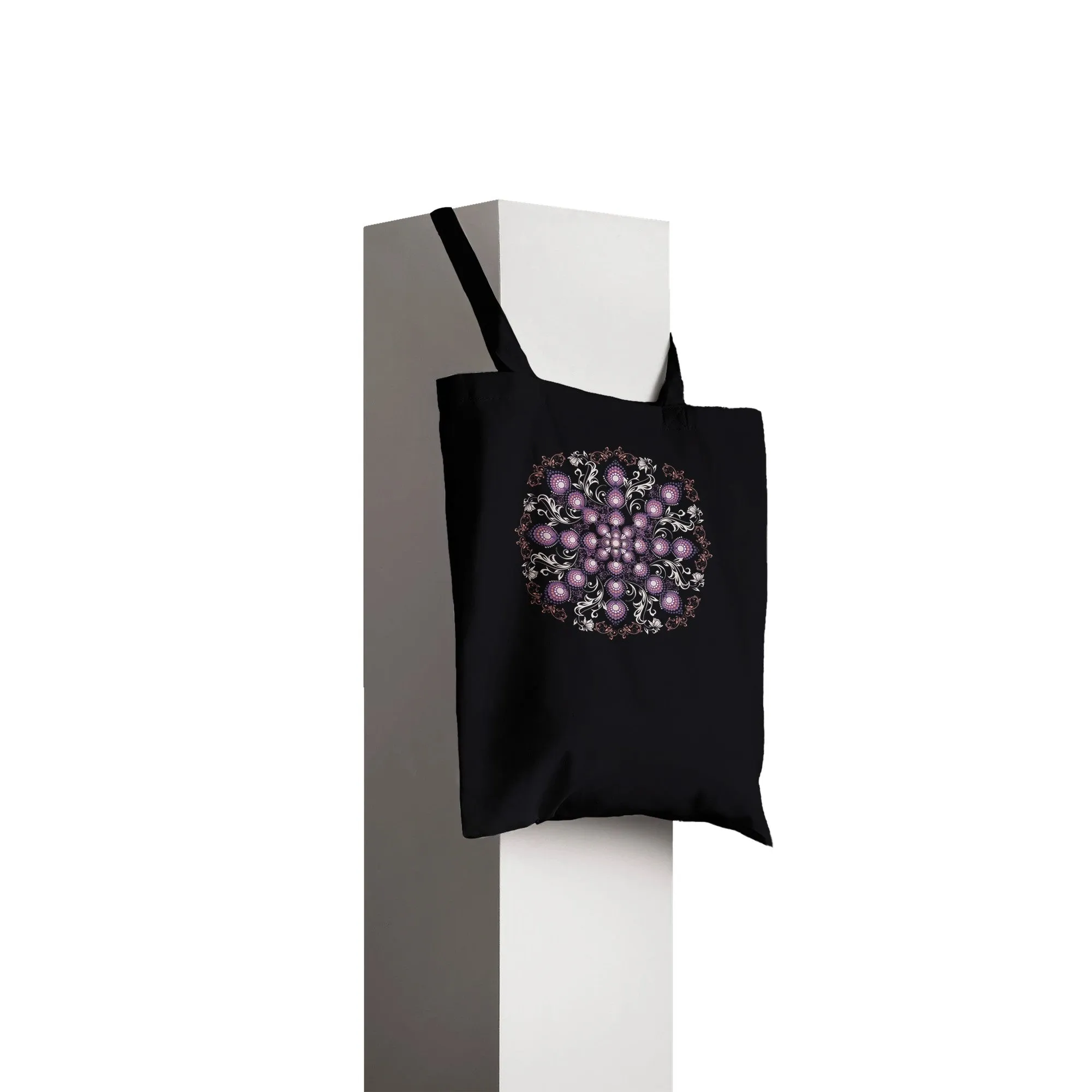 Mystic Echoes Mandala Tote Bag