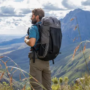 NATUREHIKE 60 5L Climbing Backpack with Rain Cover – Large Capacity Hiking and Camping Bag