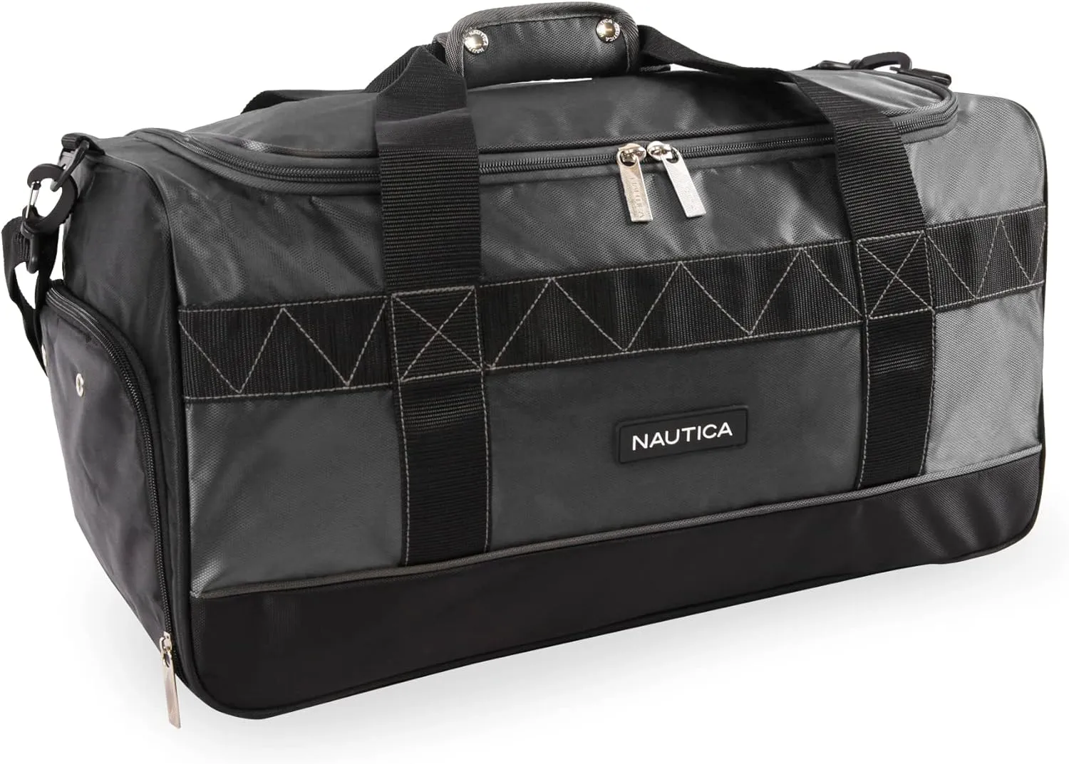 NAUTICA Sport Duffel, Dark Charcoal, 22"