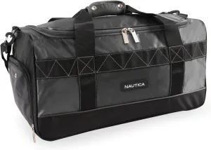 NAUTICA Sport Duffel, Dark Charcoal, 22"