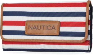 Nautica womens The Perfect Carry All Money Manager Wallet Organizer with RFID Blocking Wallet