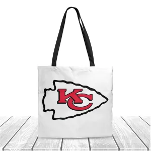 NFL Kansas City Chiefs Polyester Canvas Tote Bag – Durable and Stylish