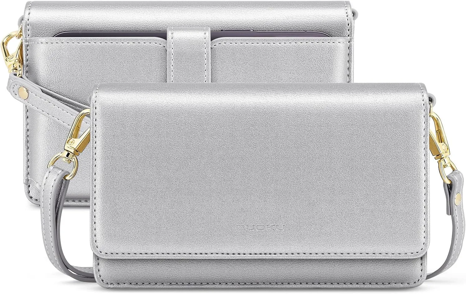 nuoku Small Crossbody Bags for Women, Small Crossbody Purse with Card Slots, Cell Phone Purse for Women with Phone Pocket