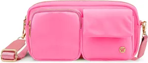 Nylon Crossbody Bag Small Purses for Women Crossbody Shoulder Bags with RFID Blocking Pocket Traveling Workout
