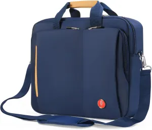 Omnpak 17.3 inch Laptop Bag,Laptop Briefcase with Combination Lock, Anti Theft Business Office Bag,Satchel Bags for Men,Water-Repellent Gaming Computer Bag for Women Locking Notary Bag,Hippa Bag