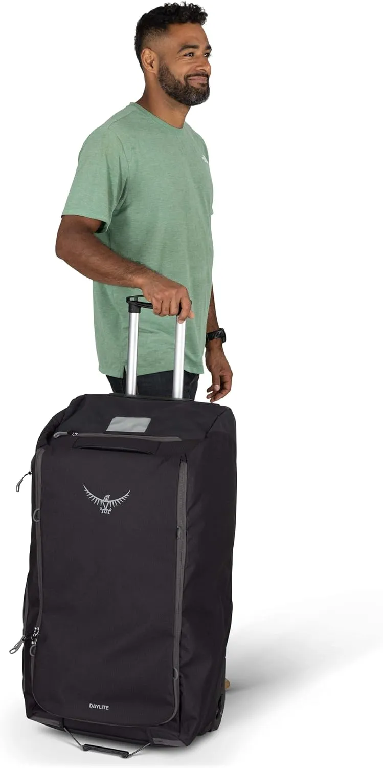 Osprey Daylite 115L Wheeled Duffel Bag, Black