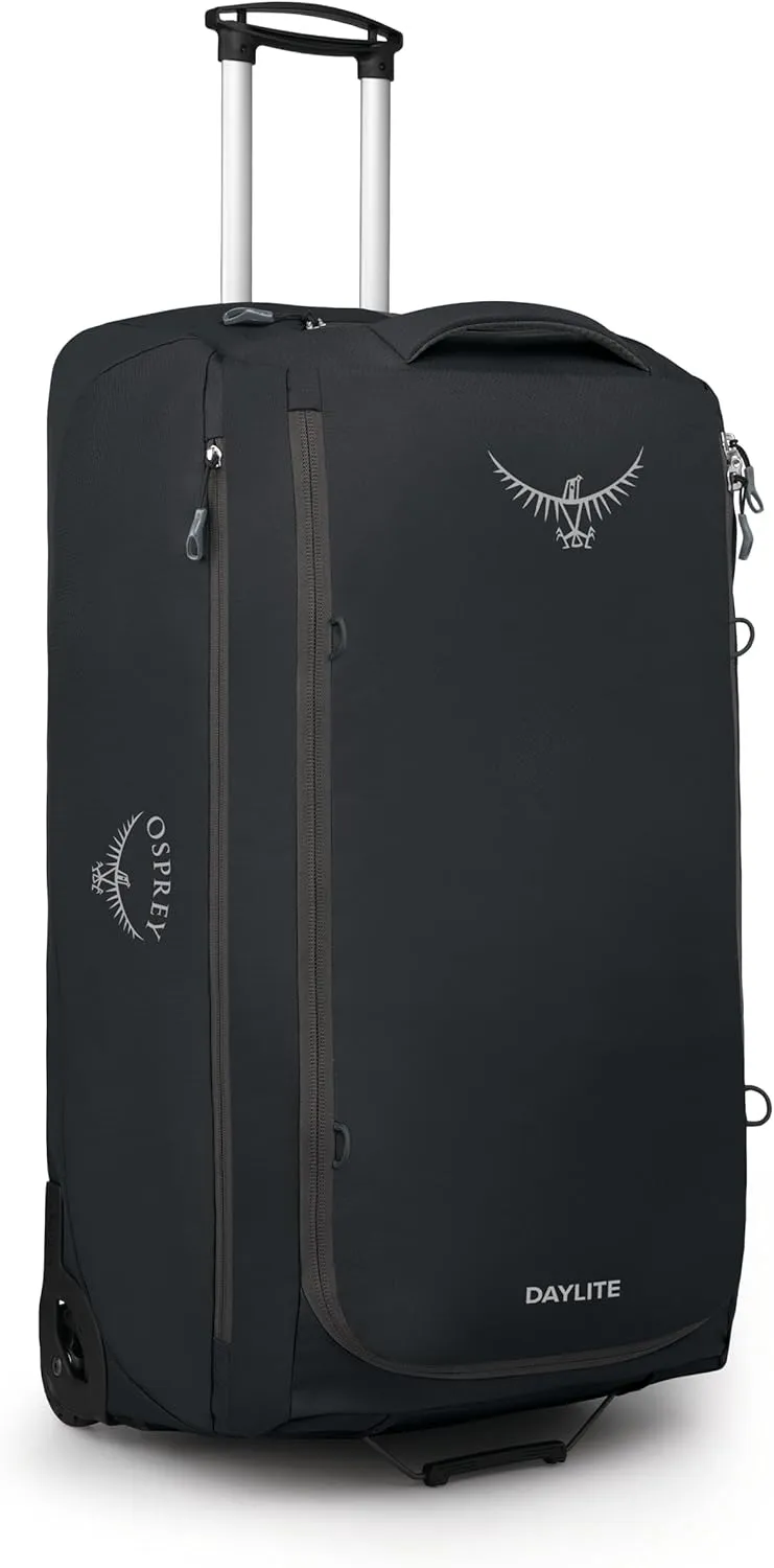 Osprey Daylite 115L Wheeled Duffel Bag, Black