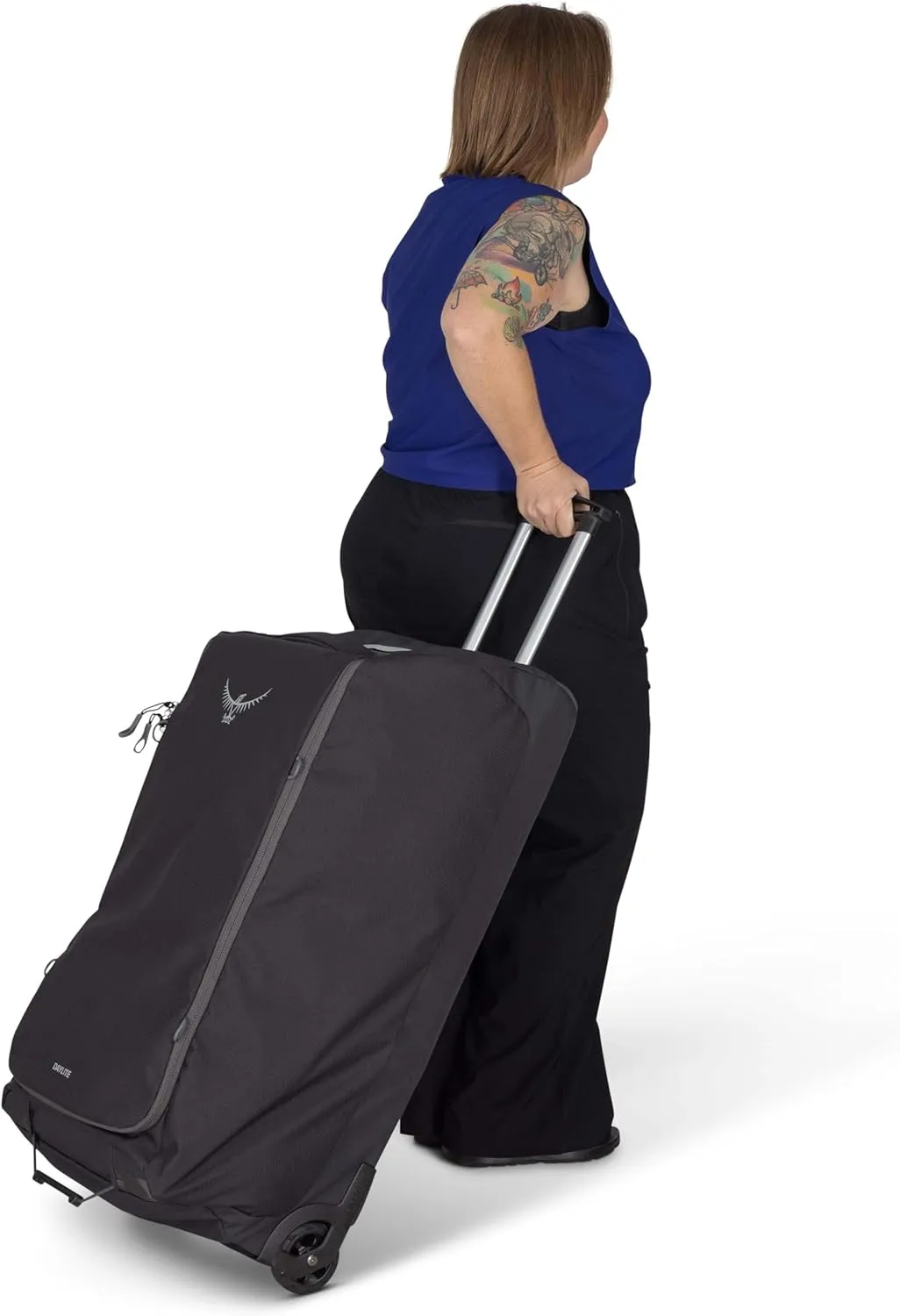 Osprey Daylite 115L Wheeled Duffel Bag, Black