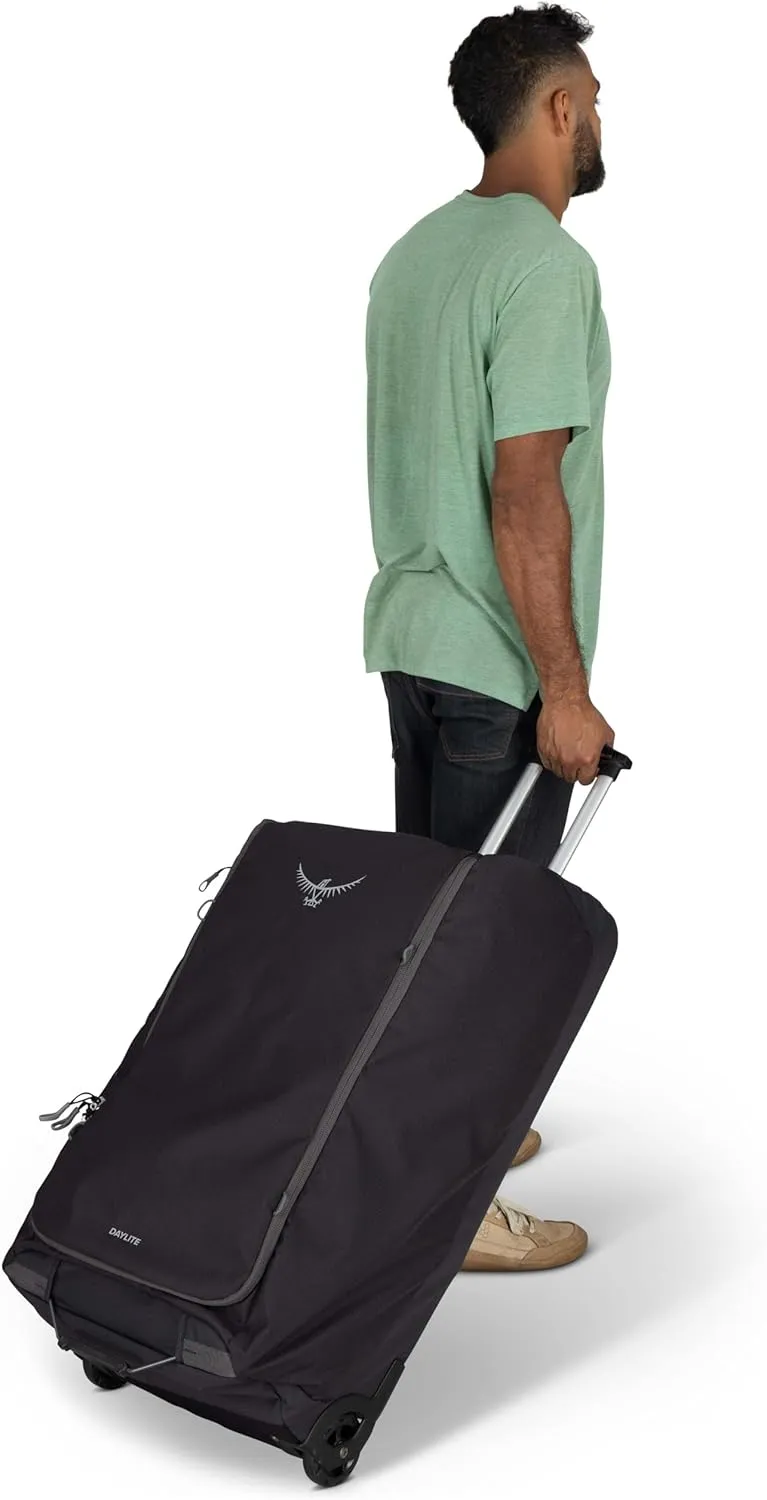 Osprey Daylite 115L Wheeled Duffel Bag, Black