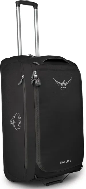 Osprey Daylite Wheeled 85L Duffel/Carry-On Luggage, Black