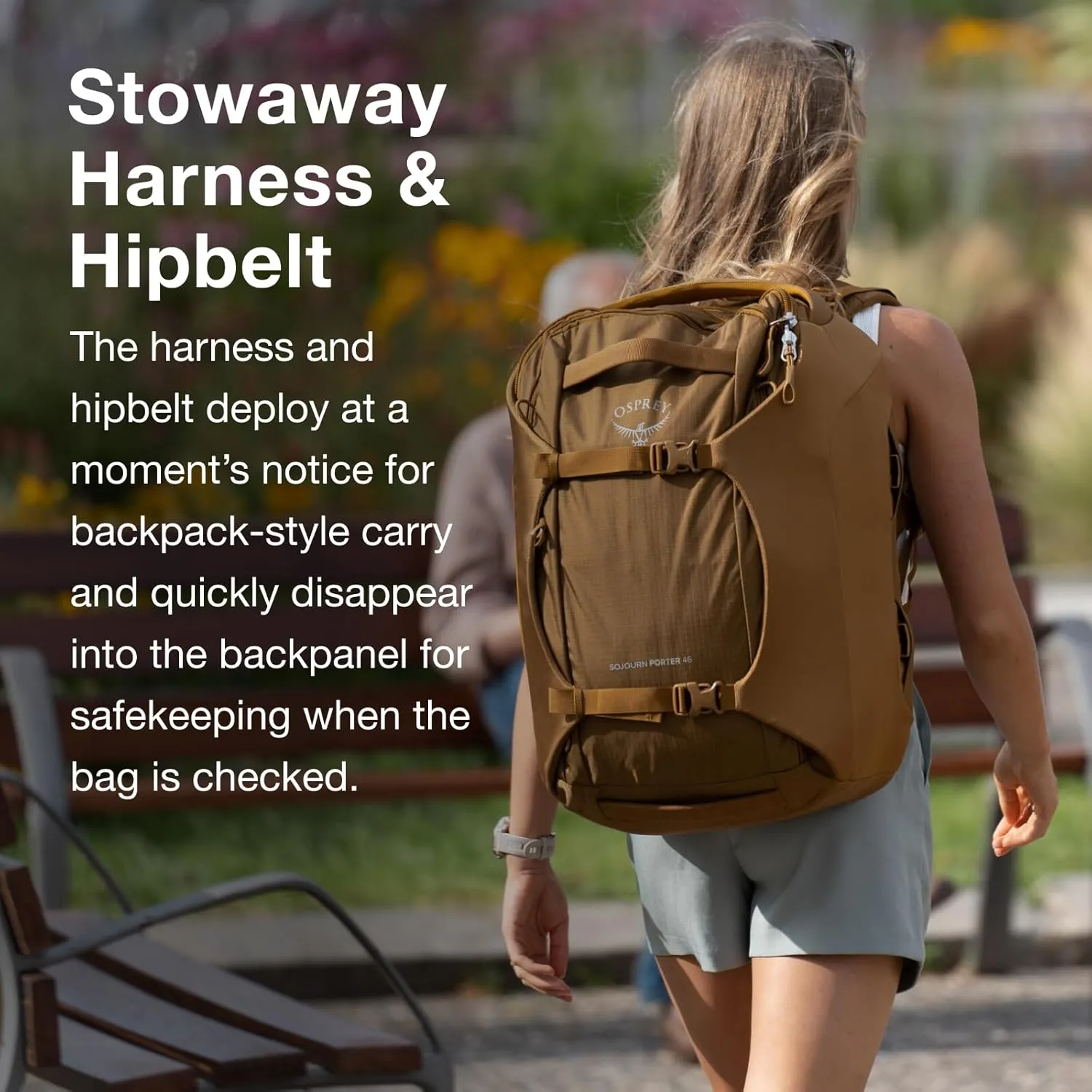 Osprey Sojourn Porter 30L Travel Backpack, Graphite Purple