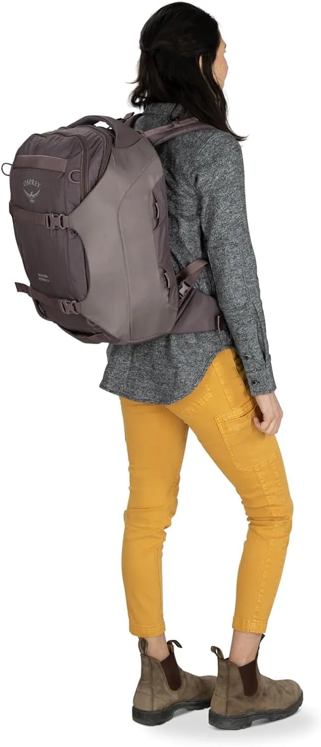 Osprey Sojourn Porter 30L Travel Backpack, Graphite Purple