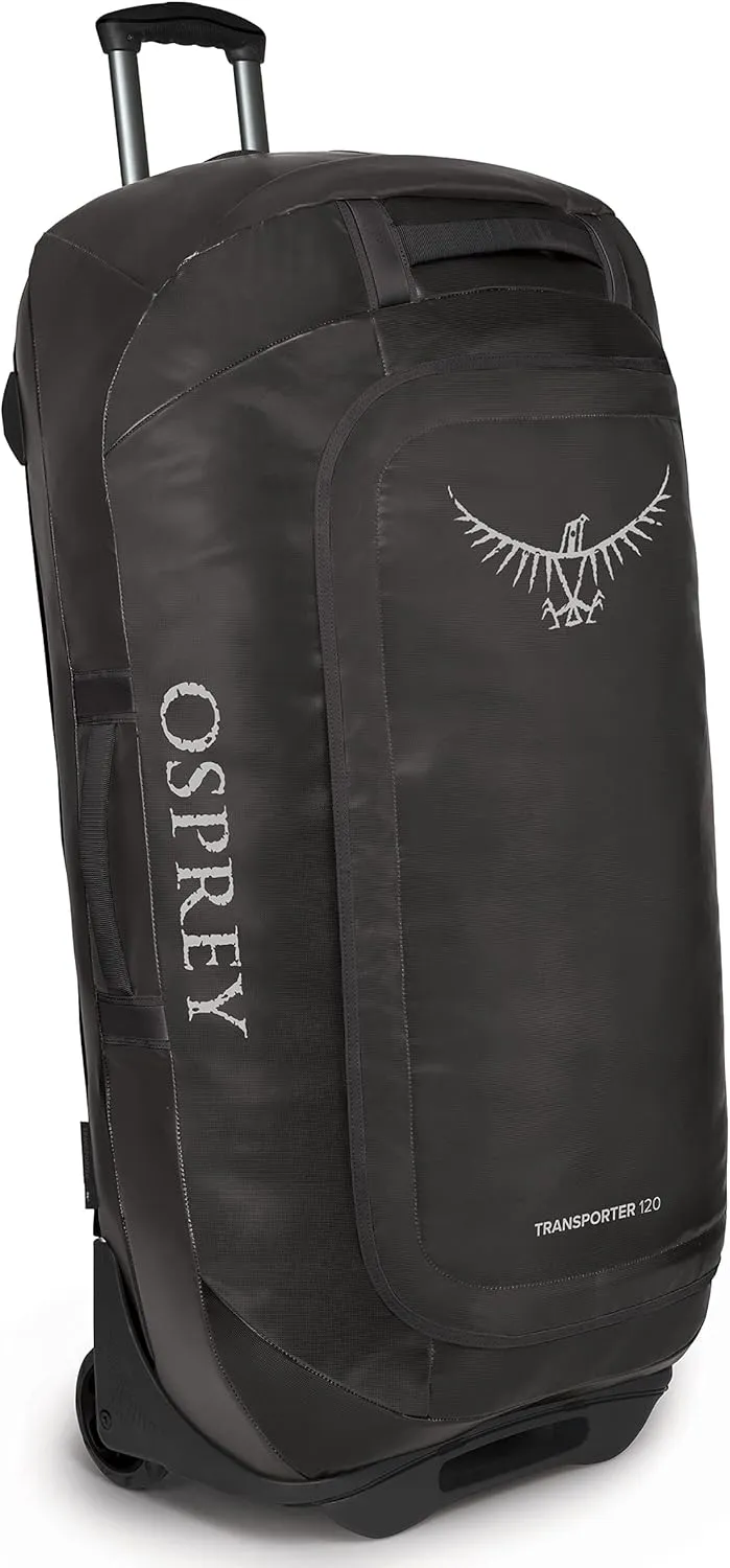 Osprey Transporter 120L Wheeled Travel Duffel Bag, Black