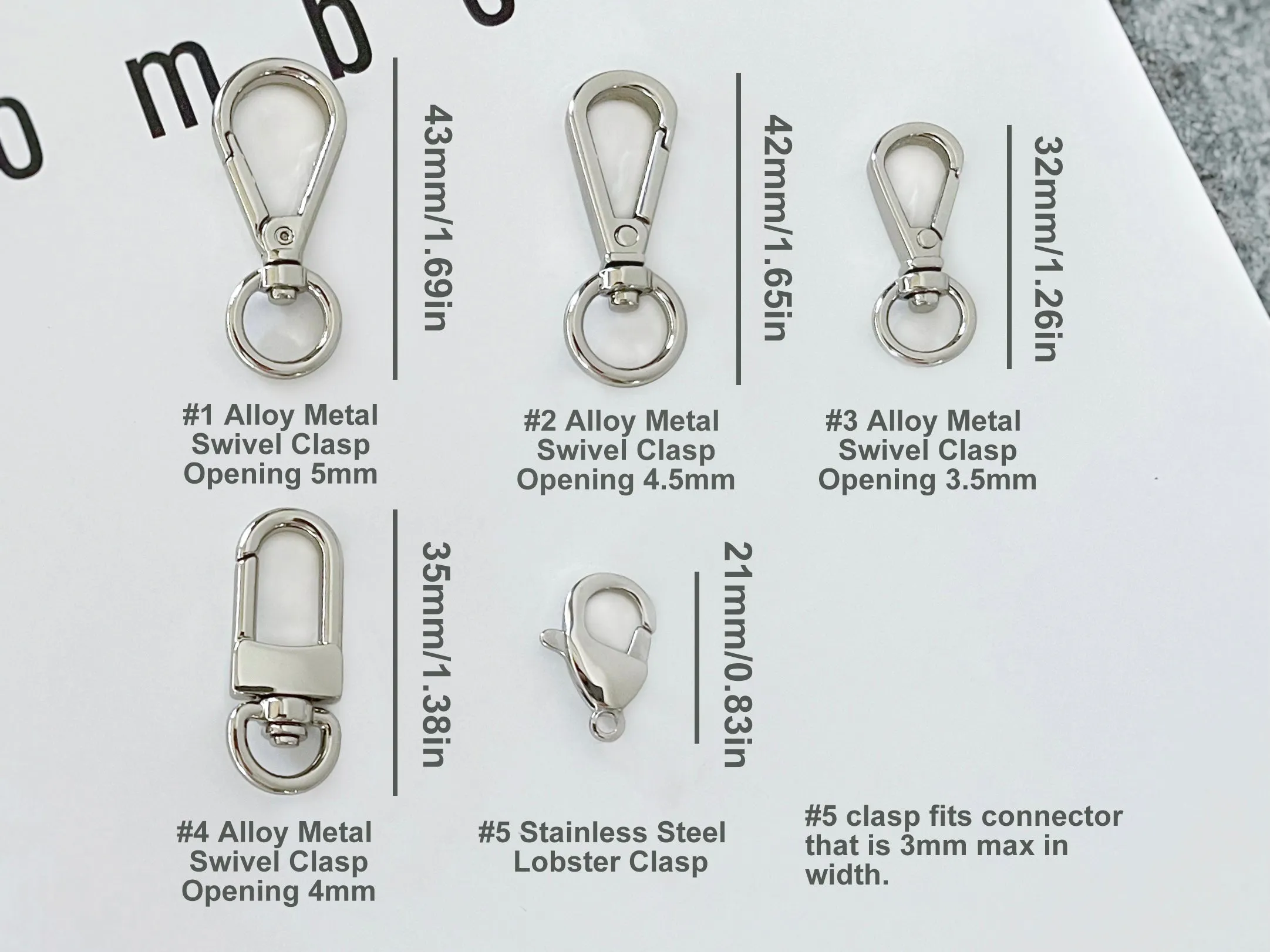 Oval Silver Bag Chain Purse Strap, Luxury Crossbody Stainless Steel Chain