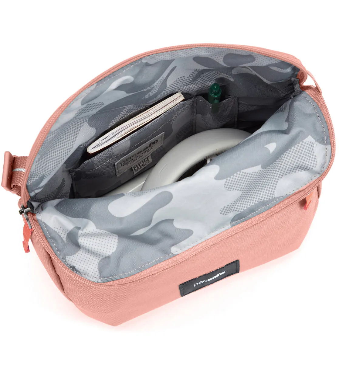 Pacsafe GO Anti-theft Saddle Crossbody 35140340 Rose