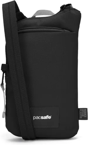 Pacsafe GO Anti Theft Tech Crossbody, Jet Black