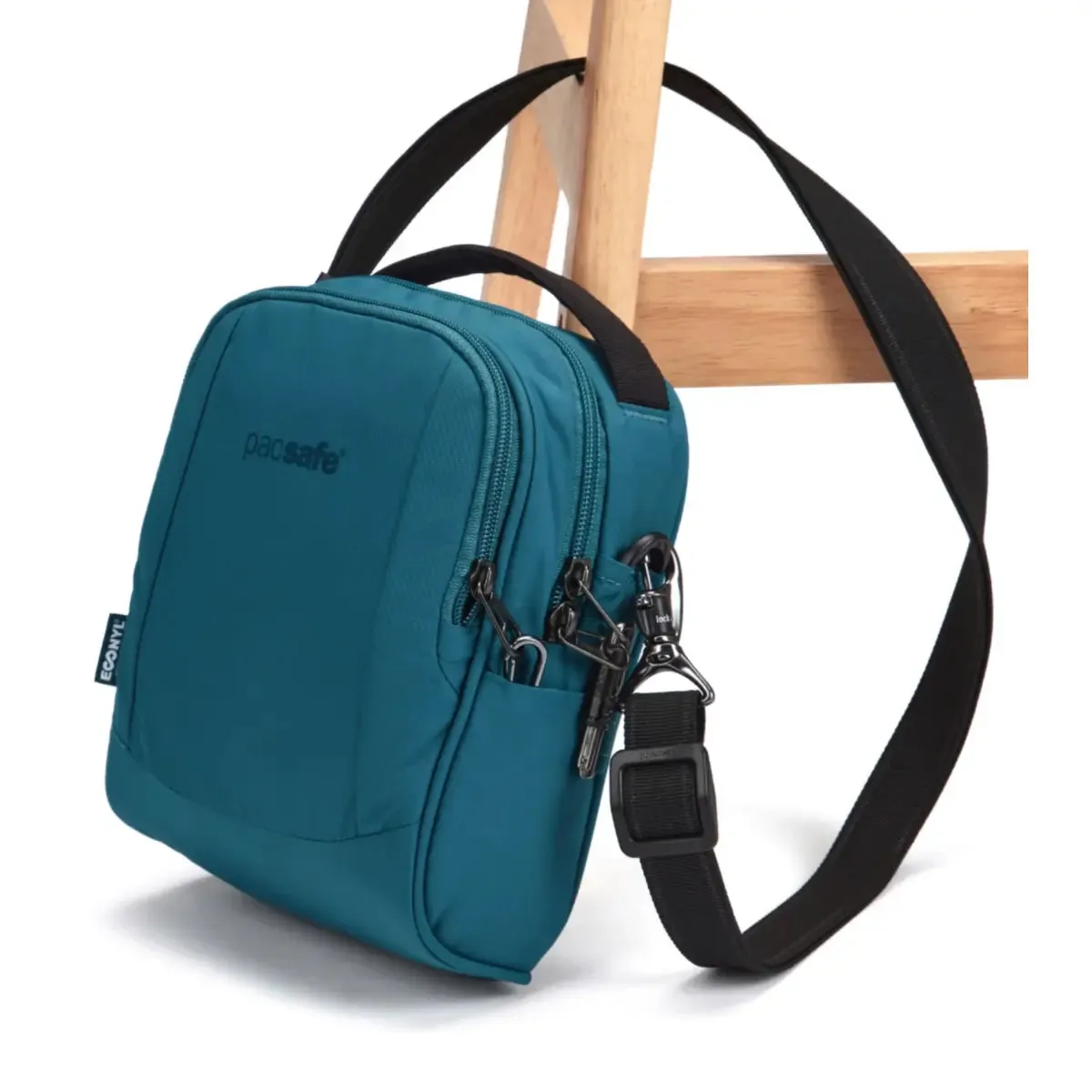 Pacsafe Metrosafe LS100 Anti-Theft Crossbody Bag - Tidal Teal