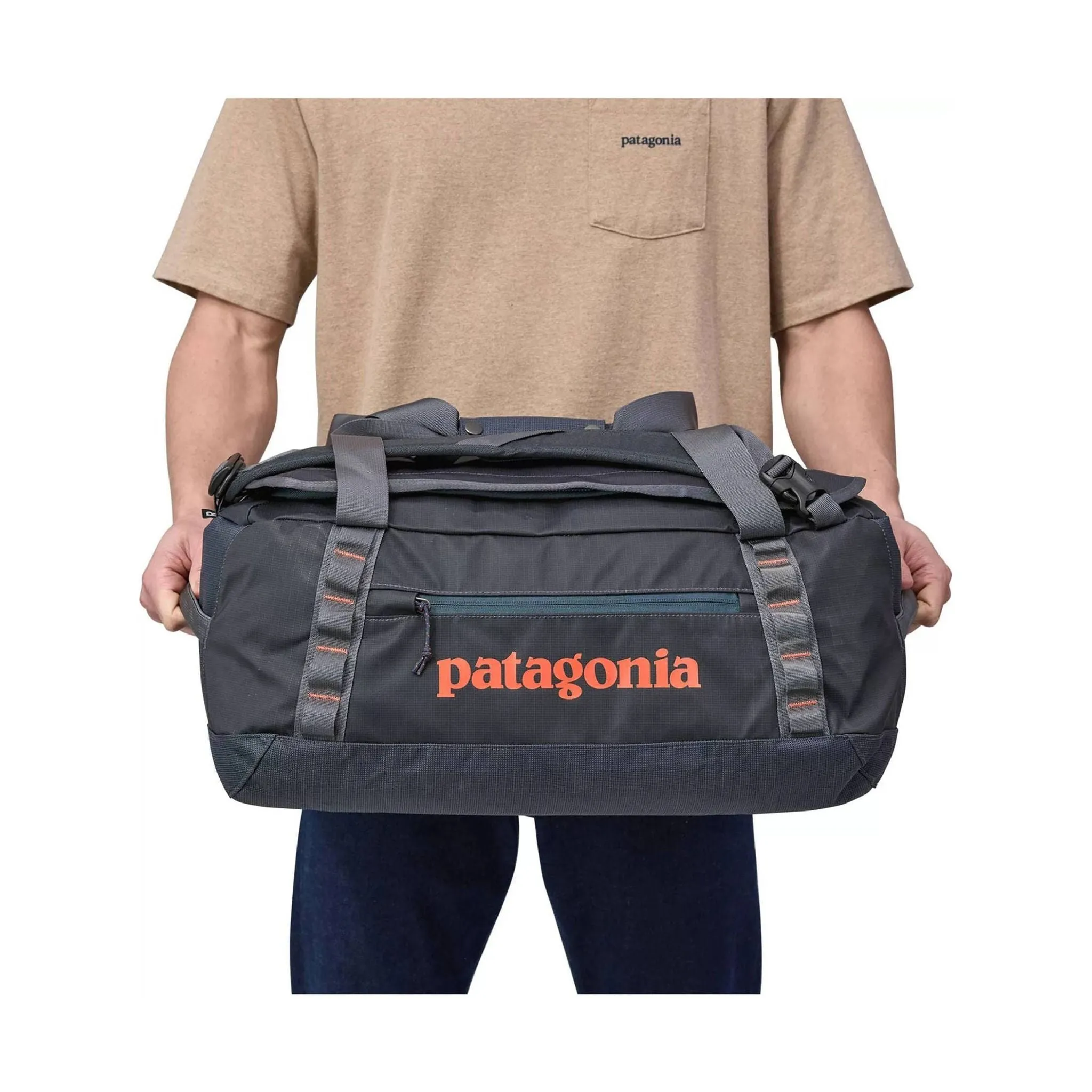 Patagonia 40L Black Hole Duffel - Smolder Blue