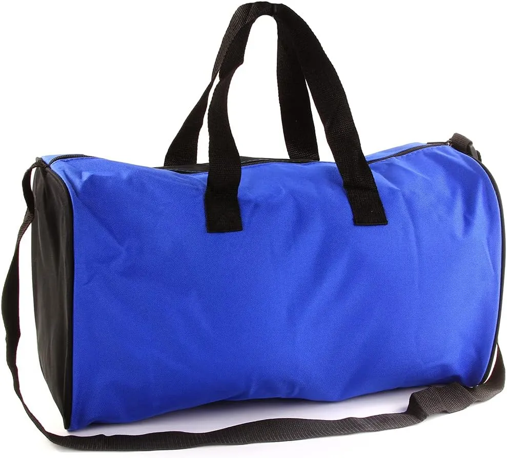 Personalized Kids 18 Inch Sport Duffel Bag With Custom Name & Text - Hockey