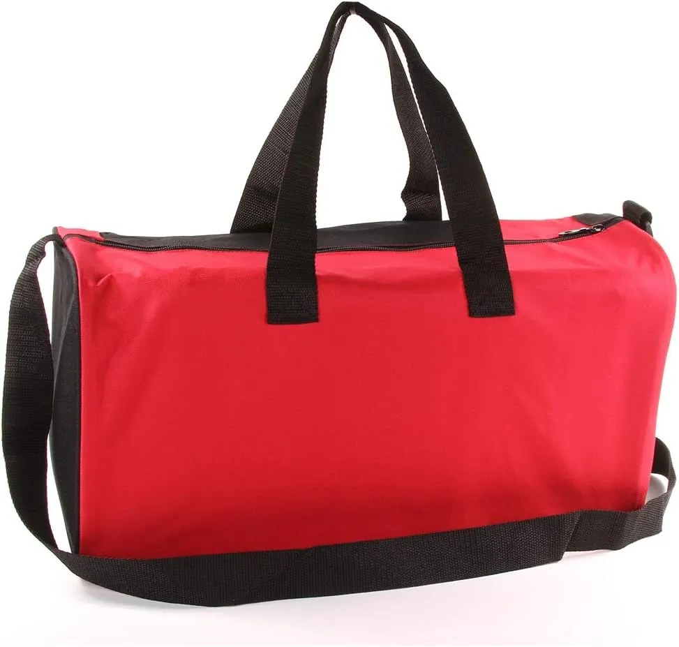 Personalized Kids 18 Inch Sport Duffel Bag With Custom Name & Text - Martial Arts Male