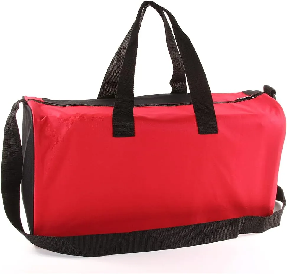 Personalized Kids 18 Inch Sport Duffel Bag With Custom Name & Text - Wrestling