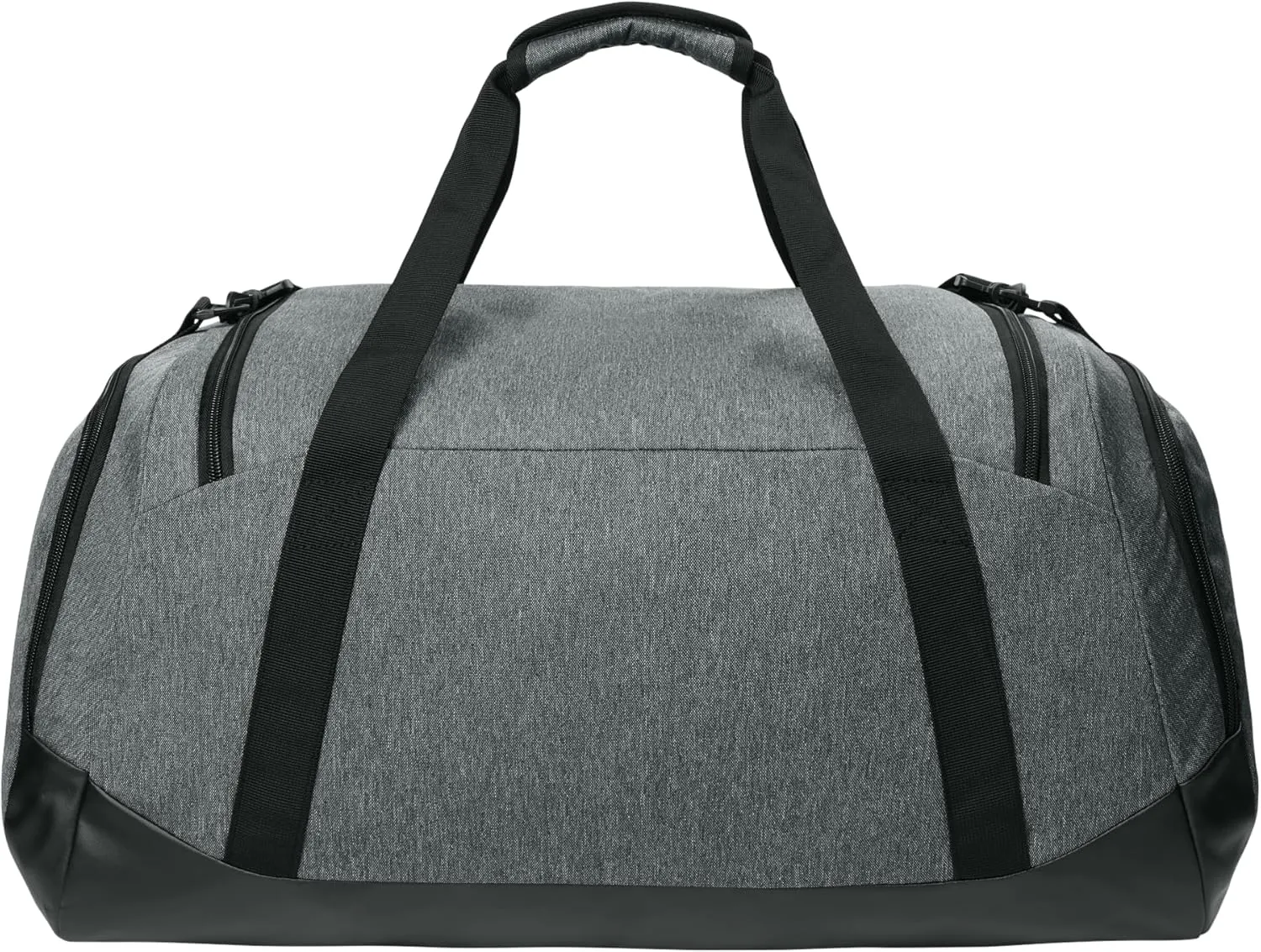 Personalized Large Sports Duffel Gym Bag for Women with Shoe Compartment, Durable Duffle Bag for Travel and Fitness, Spacious Storage, Adjustable Strap (Custom Upload, Grey)