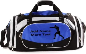 Personalized SportS Duffel Bag With Custom Name & Text - Boxing