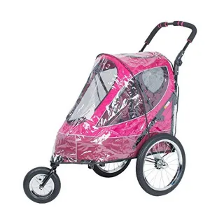 Petique PVC Rain Cover for Pet Jogger, Clear, One Size