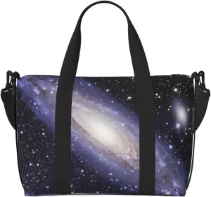 Phayah Cosmic Starlight Crossbody Travel Bag Overnighter Duffel Bags Carry On Size Ideal For School Or Overnight Travel Bag