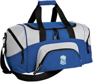 Phi Beta Sigma Colorblock Duffel Bag Royal/Grey One Size