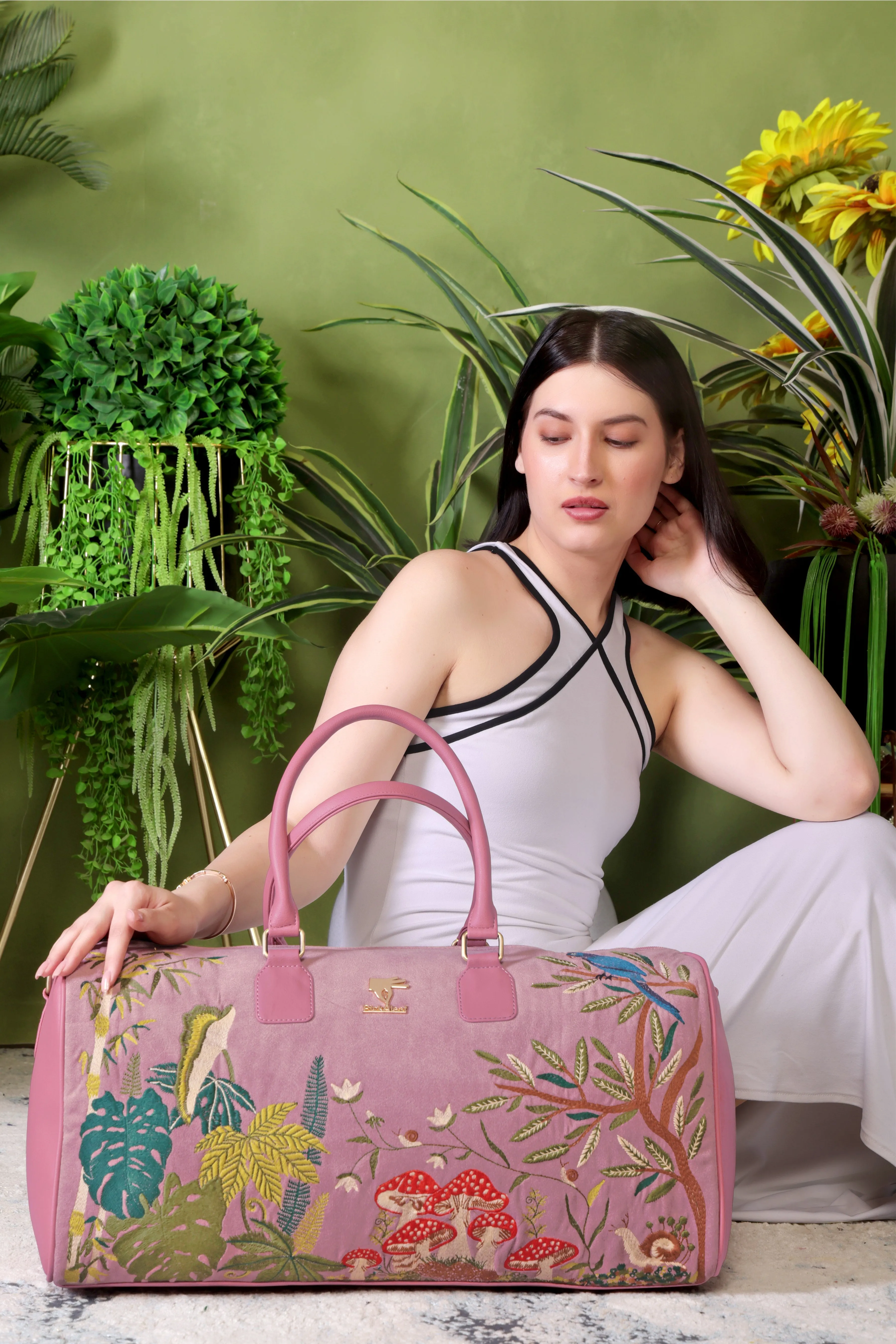 Pink Paradise Duffel Bag