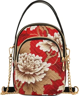 Pizza on Blue Women Crossbody Handbags, Handbag Crossbody with Removable Strap, Small Shoulder Bag for Women