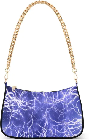 Polyester Shoulder Purses for Women,Fashion Shoulder Bag Purse Womens Crescent Crossbody Bag