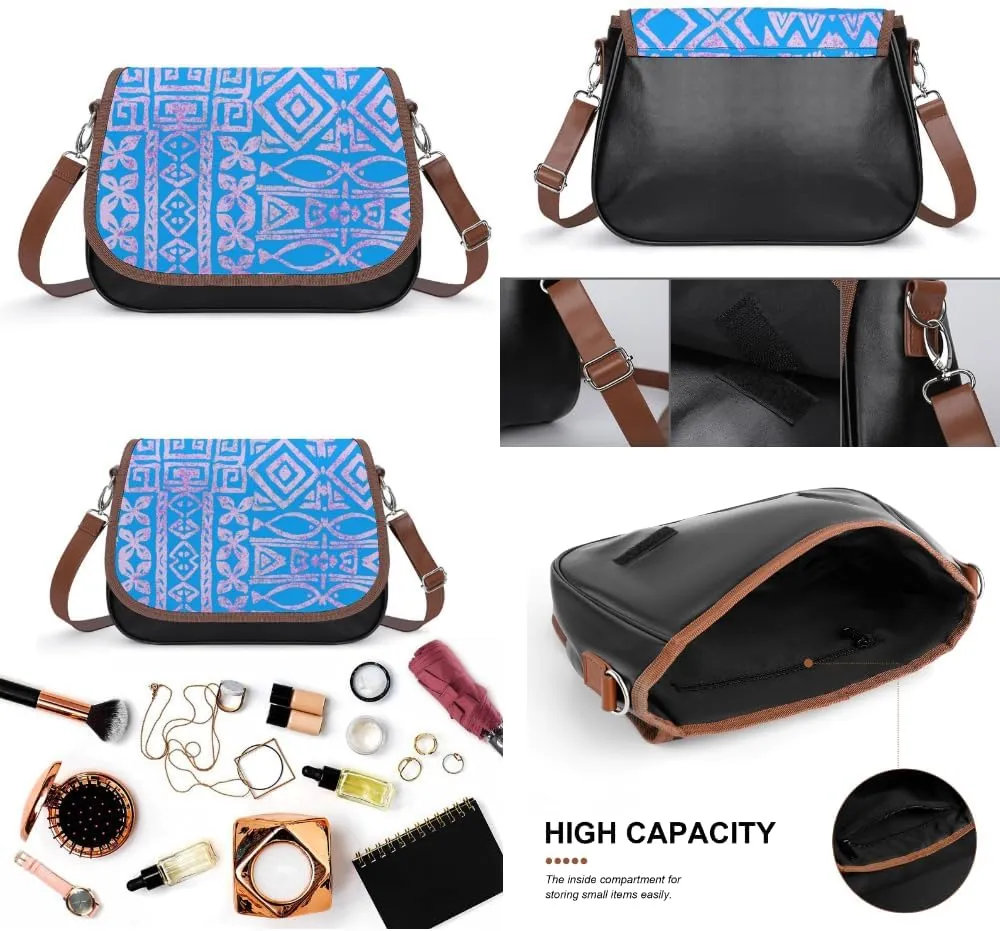 Polynesian Women'S Crossbody Bag Multi-Functional Work And Travel Bag Fashionable Youth Small Bag Customized